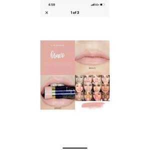 LipSense Bravo Long Lasting Liquid‎ Lip Color Full Size New & Sealed